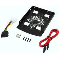 Uchwyt montaowy dla HDD 2x 2, 5´´ do 3.5´´