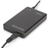 Uniwesalny zasilacz do laptopa, 90W SuperSlim, port USB (5V/2A), 11 adapterw, np.: Asus, Dell, HP