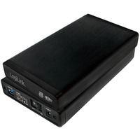 Zewntrzna obudowa HDD 3.5 cala, SATA, USB3.0, Czarna Aluminiowa