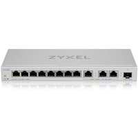 Przecznik zarzdzalny XGS1250-12, 12-Port Gigabit webmanaged Switch with 8 port 1G + 3-Port MultiGig 1/2.5/5/10G + 1-Port SFP+ XGS1250-12-ZZ01