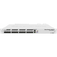 Przecznik 1xGbE 16xSFP+ CRS317-1G-16S+RM