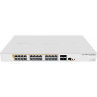 Przecznik 24xGbE 4xSFP+ CRS328-24P-4S+RM