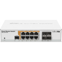 Przecznik 8xGbE 4 xSFP PoE CRS112-8P-4S-IN