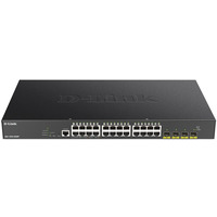 Przecznik DGS-1250-28XMP 24GE PoE+ 4SFP+