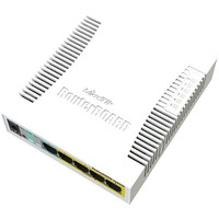 Przecznik 5xGbE 1xSFP CSS106-1G-4P-1S