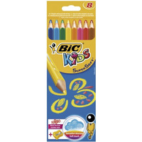 Kredki owkowe BIC Kids Super Soft 8+1szt, 8959211