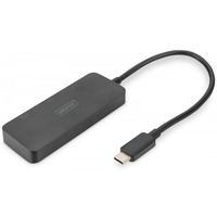 Hub/Koncentrator 3-portowy USB Typ C/3x DisplayPort 4K/60Hz HDR HDCP 2.2 MST