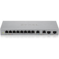 Przecznik 12-Port Gigabit Unmanaged Switch with 8-Port 1G + 2-Port 2.5G + 2-Port SFP+ XGS1010-12-ZZ0102F