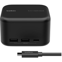 Stacja Dokujca GaN 6w1 USB-A USB-C Eth HDMI PD