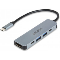Hub USB-C 5 w 1 Video Hub 4K PD 100W