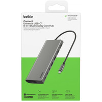 Hub USB-C 8w1 dual display