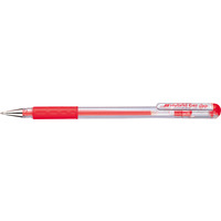 Dugopis elowy 0, 6mm czerwony K116-B PENTEL - HYBRID GEL GRIP
