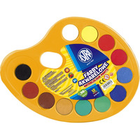 Farby akwarelowe 12 kolorw fi 30 mm - paletka ASTRA, 302117001