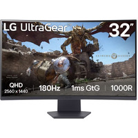 Monitor 32GS60QC-B 31.5 cala QHD 1000R Curved 180Hz