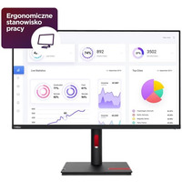Monitor 31, 5 cali ThinkVision T32p-30 63D2GAT1EU