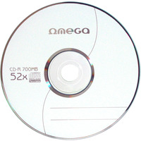 Pyta OMEGA DVD-R 4, 7GB 16X CAKE (25) OMD1625- -a