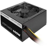 Litepower II Black 650W (Active PFC, 2xPEG, 120mm, Single Rail)