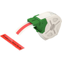 Kasetaz samoprzylepn, plastikow tam do drukowania etykiet Leitz Icon, szer. 12 mm, czerwona 70150025 (X)