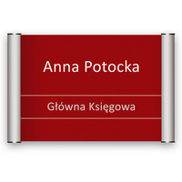 Tabliczka przydrzwiowa 297210 TZWA4 OFFICE