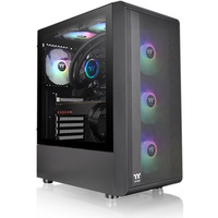 Obudowa - S200 Tempered Glass ARGBx3 Czarna