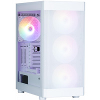 Obudowa I4 TG ATX Mid Tower 4 fans RGB Biaa
