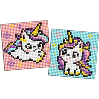 Diamentowa mozaika na magnesie IDEYKA, 9x9 cm, kids, dwa jednoroce, 2 szt