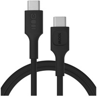 Kabel USB-C-USB-C PowerFlex 100W silikonowy 1.2m czarny