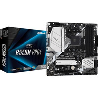 Pyta gwna B550M Pro4 AM4 4DDR4 HDMI/DP/D-SUB M.2 mATX
