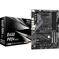 Pyta gwna B450 PRO4 R2.0 AM4 4DDR4 DP/HDMI M.2 USB3.2 ATX