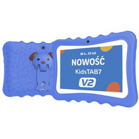 Tablet KidsTAB7 V2 4/32GB niebieskie etui kamera 2MP