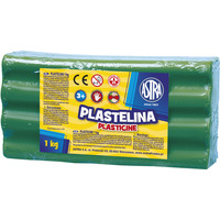 Plastelina Astra 1 kg zielona, 303111015