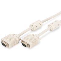 Kabel poczeniowy VGA 1080p 60Hz FHD Typ DSUB15/DSUB15 M/M 1, 8m Szary