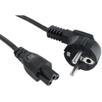Kabel zasilajacy do notebooka koniczynka C5 1.8M