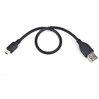Kabel miniUSB 2.0 CANON 5pin 0.3m czarny