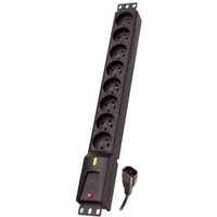 Listwa zasilajca LZRM 810 BW IEC 320, PDU, 3, 0m