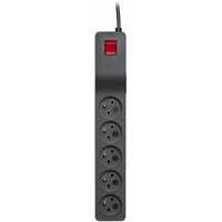 Listwa przeciwprzepiciowa ZX 510, 1L, 1, 5m, czarna