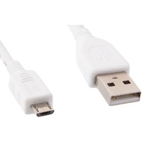 Kabel USB Micro AM-MBM5P 1m White