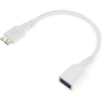 Kabel OTG USB 3.0 AF do microUSB BM; Y-C453