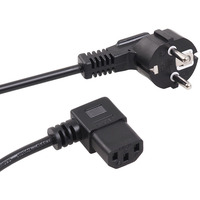 Kabel zasilajcy ktowy 3 pin 5M wtyk EU MCTV-804