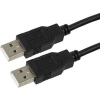 Kabel USB AM-AM 1.8m black