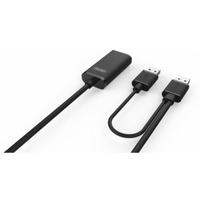 Przedluacz aktywny USB 2.0, 10m, Y-278 czarny