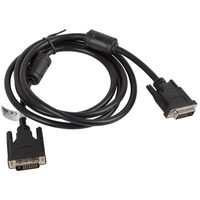Kabel DVI-D(24+1) - DVI-D(24+1) M/M 1.8M czarny