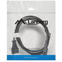 Kabel zasilajcy EURO (radiowy) CEE 7/16 - IEC 320 C7 1.8M czarny