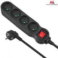 Listwa zasilajca 4g 1, 4m MCE180 2300W czarna