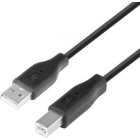 Kabel USB AM-BM 1.8 czarny