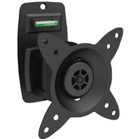 Uchwyt cienny pojedynczy, 1xLCD, max. 27, max. obcienie 15kg, obrotowy 360 (PIVOT), poziomnica