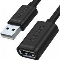 Przeduacz USB 2.0 AM-AF, 0.5m; Y-C447GBK