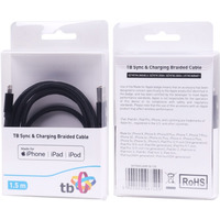 Kabel Lightning-USB 1.5m czarny MFi