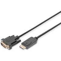 Kabel DisplayPort z zatrzaskiem 1080p 60Hz FHD Typ DP/DVI-D (24+1) M/M 3m