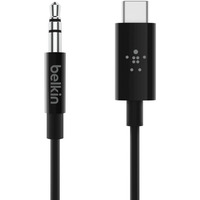 Adapter przejsciwka USB-C do 3, 5mm Audio 1, 8m czarny
